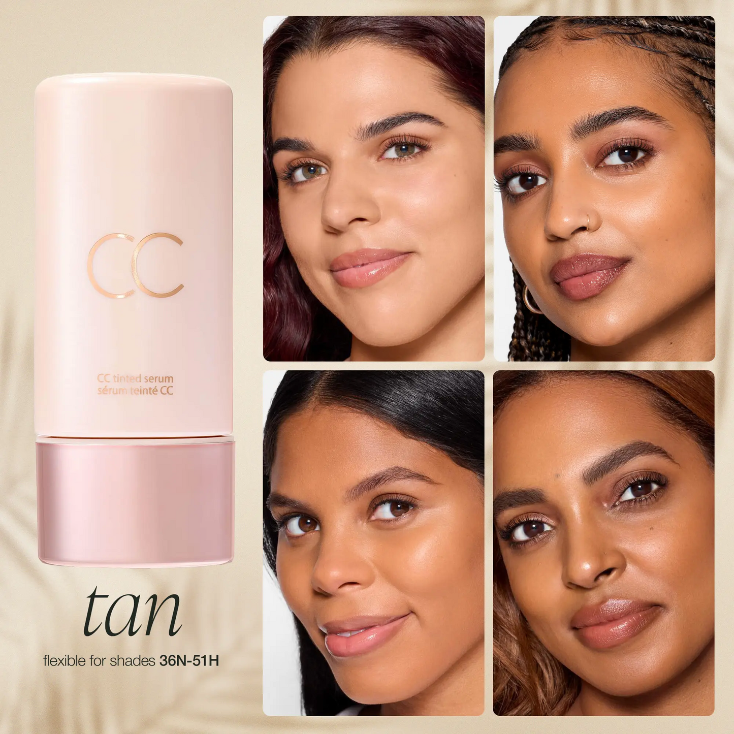 Lazzda CC color-correcting tinted serum