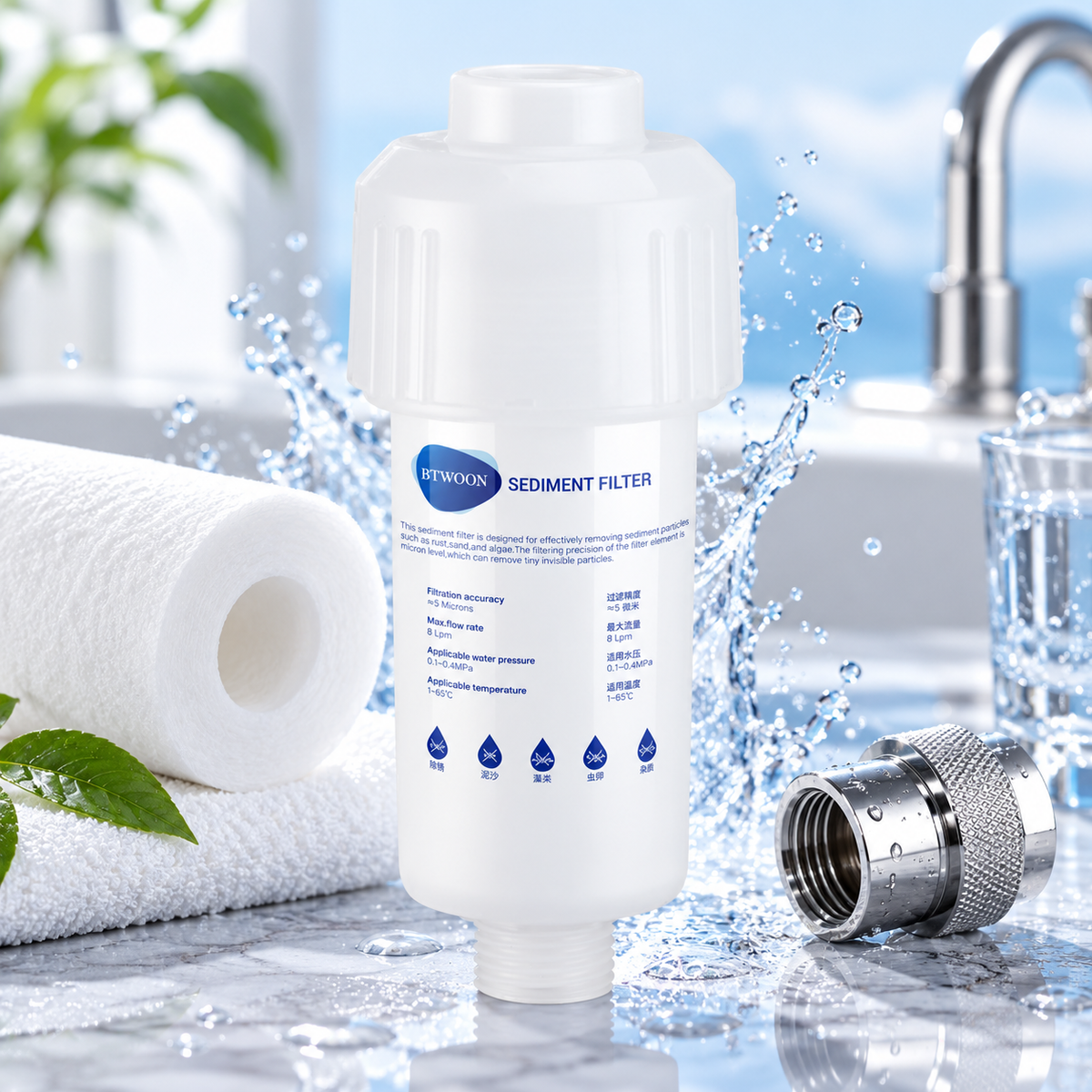 Multi-Purpose Water Line Filter