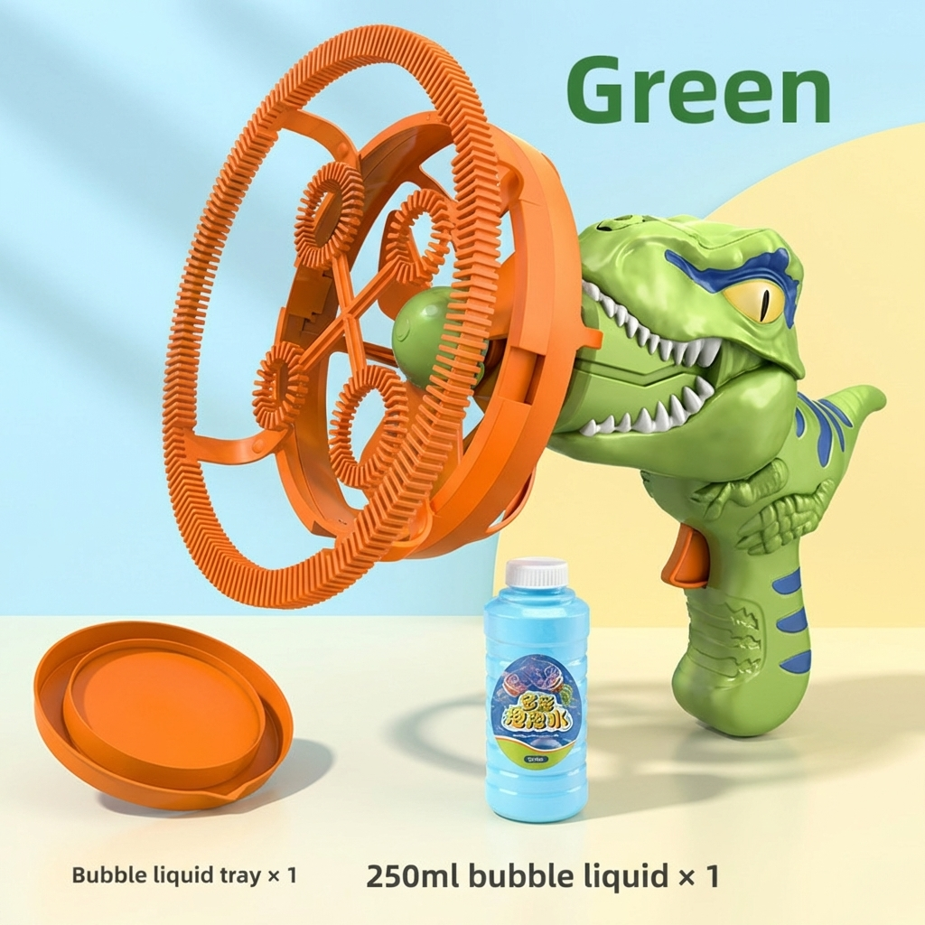 Dinosaur Electric Bubble Blower Toy