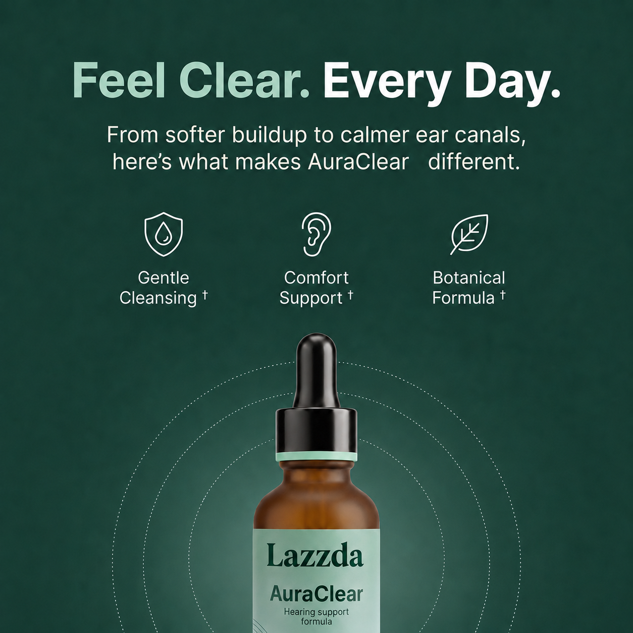 AuraClear Ear Cleaning and Relief Drops