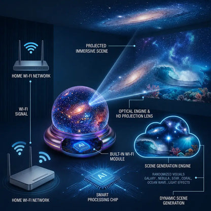 Lazzda Night Light Projector
