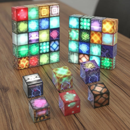Magnetic Light Cubes