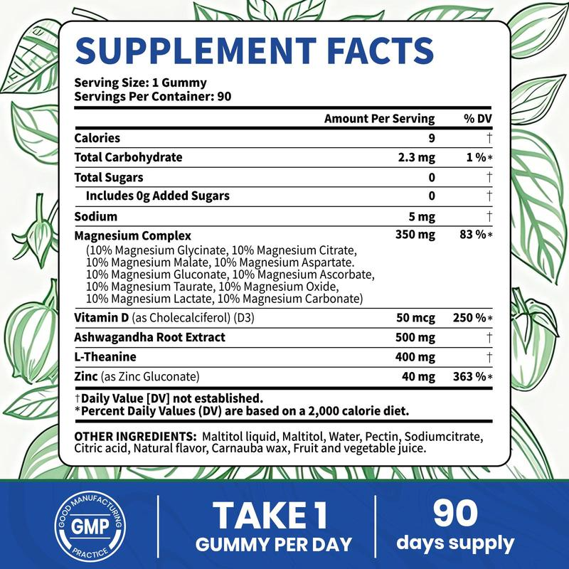 14 in 1 Magnesium Complex Gummies