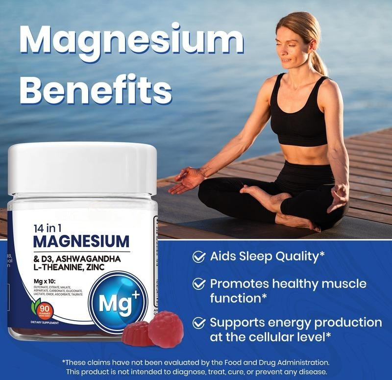 14 in 1 Magnesium Complex Gummies