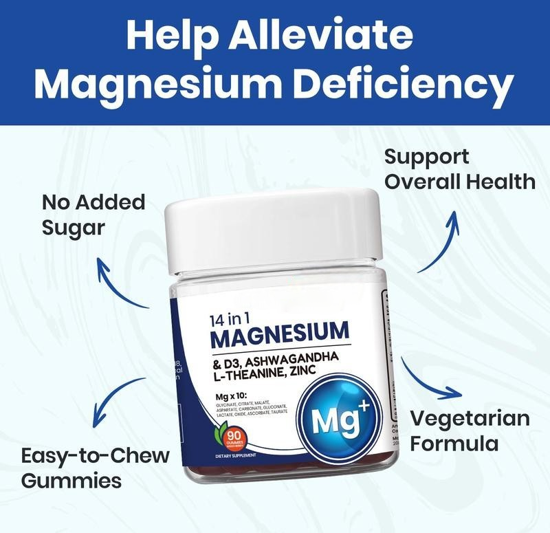 14 in 1 Magnesium Complex Gummies