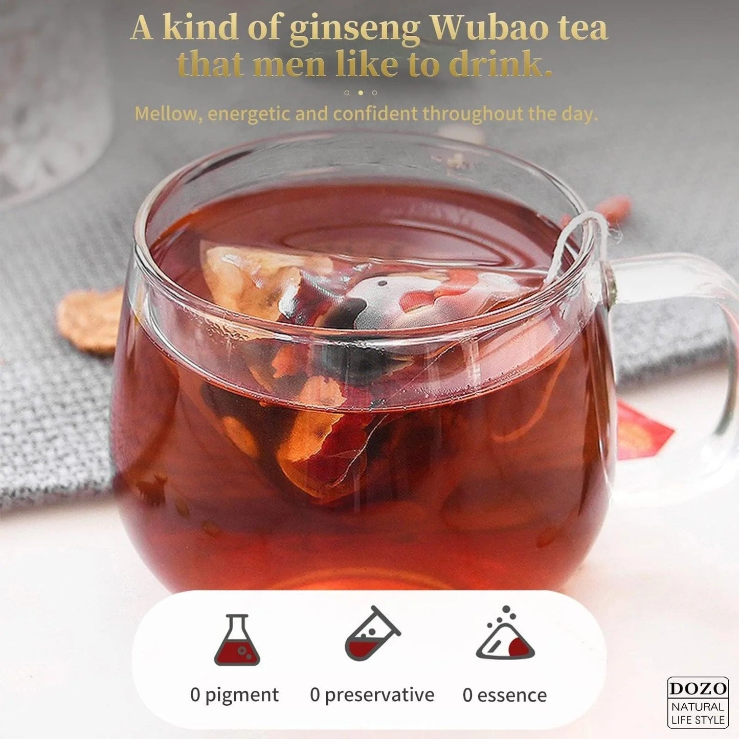 Ginseng & Mulberry Herbal Tea