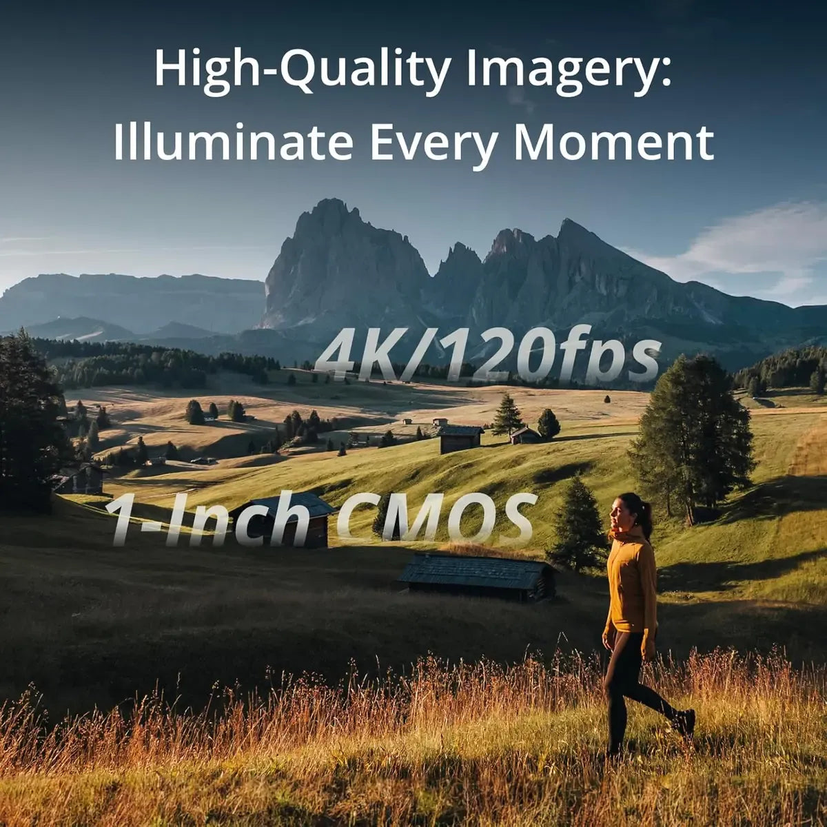 4K Vlog Camera Pocket Stabilized Video Camera