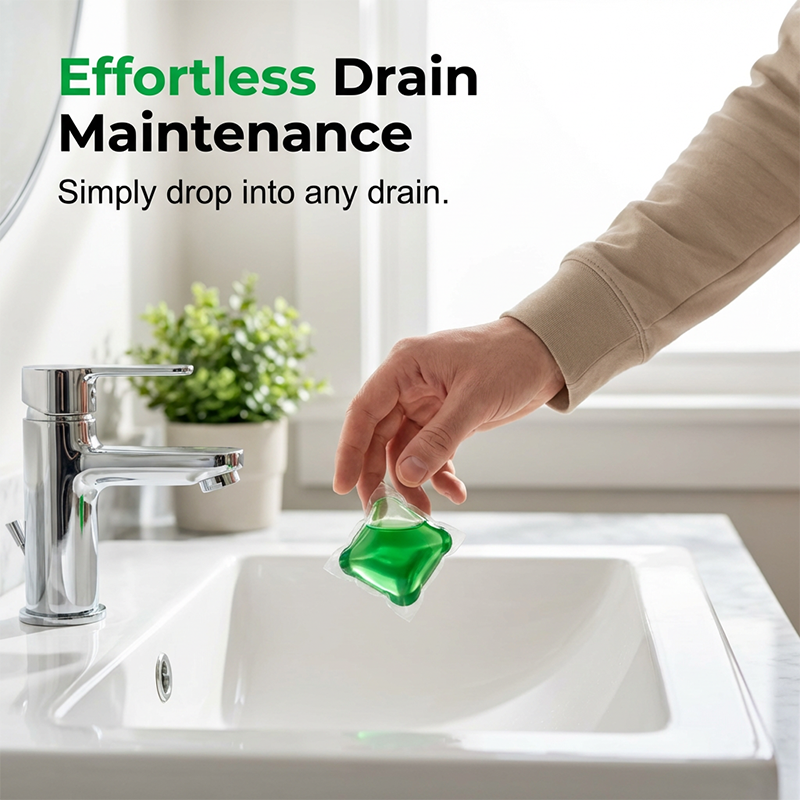 🏠💧Drain Deodorizer Pods – Say goodbye to embarrassing odours. 🚰✅