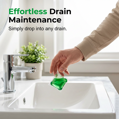 🏠💧Drain Deodorizer Pods – Say goodbye to embarrassing odours. 🚰✅
