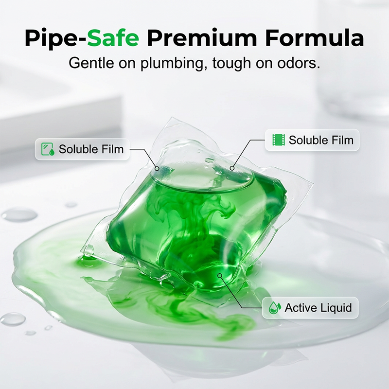 🏠💧Drain Deodorizer Pods – Say goodbye to embarrassing odours. 🚰✅