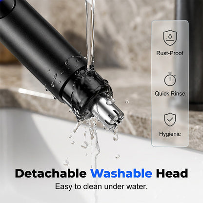 🚀✨Portable Electric Nose & Ear Hair Trimmer