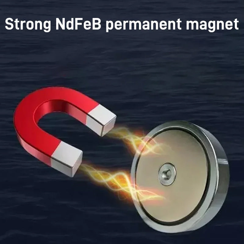 ⚓ Deep-water Magnetic Salvage Magnet Set – Strong pull, rust-resistant & durable – Perfect for underwater treasure hunting & recovery 💰
