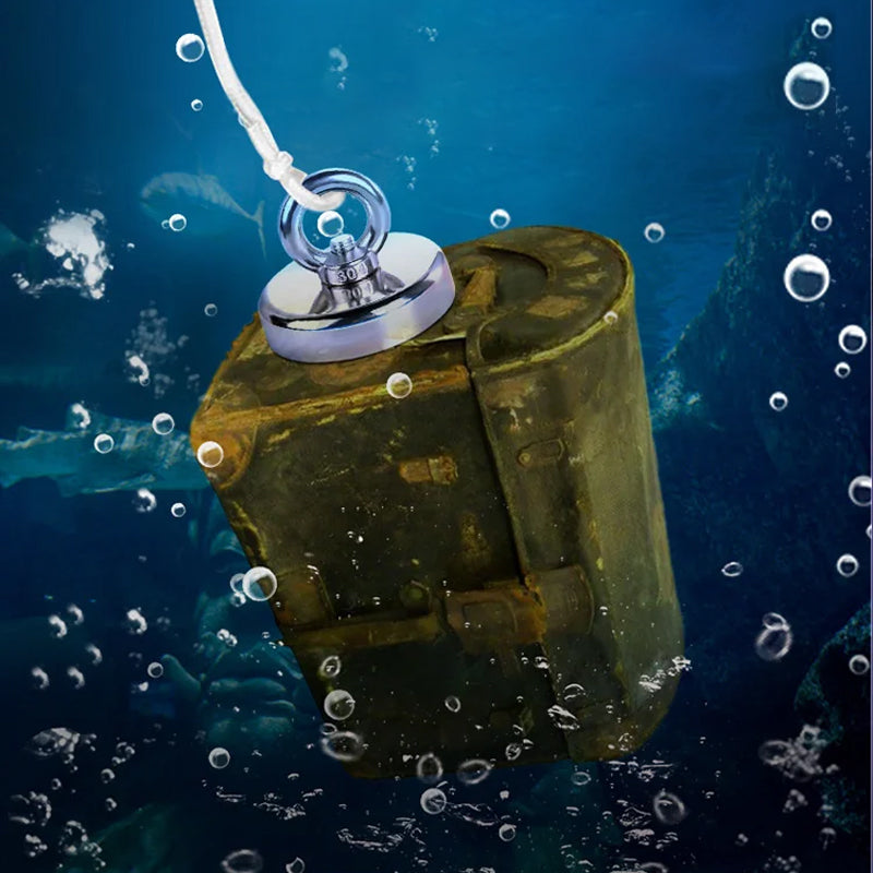⚓ Deep-water Magnetic Salvage Magnet Set – Strong pull, rust-resistant & durable – Perfect for underwater treasure hunting & recovery 💰