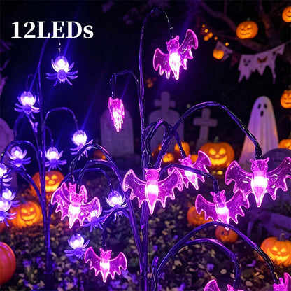 👻Waterproof Halloween Pumpkin Solar Branch Lights