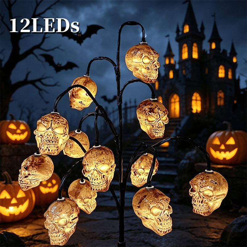 👻Waterproof Halloween Pumpkin Solar Branch Lights