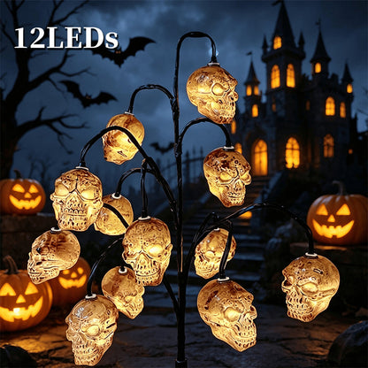 👻Waterproof Halloween Pumpkin Solar Branch Lights