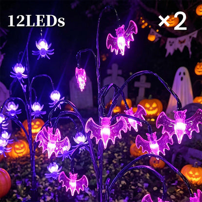 👻Waterproof Halloween Pumpkin Solar Branch Lights