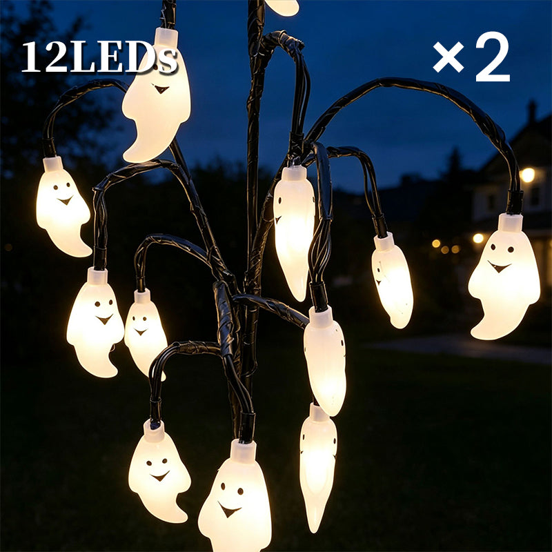 👻Waterproof Halloween Pumpkin Solar Branch Lights