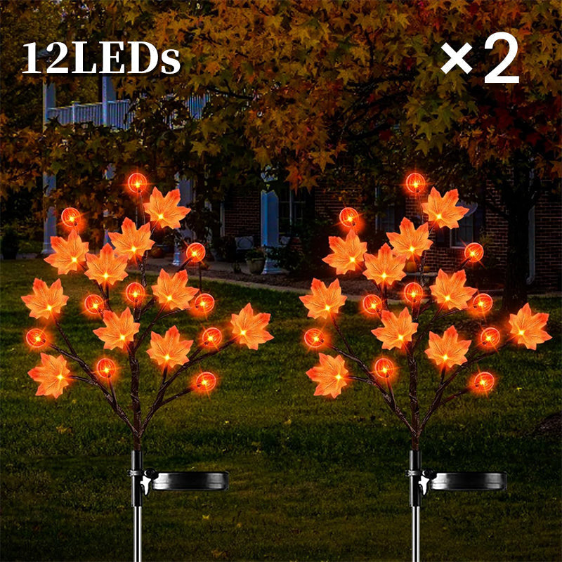 👻Waterproof Halloween Pumpkin Solar Branch Lights