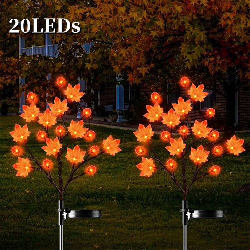 👻Waterproof Halloween Pumpkin Solar Branch Lights