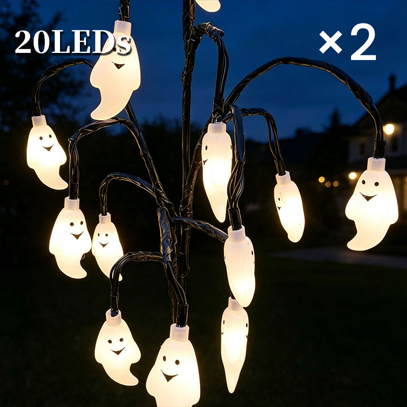 👻Waterproof Halloween Pumpkin Solar Branch Lights