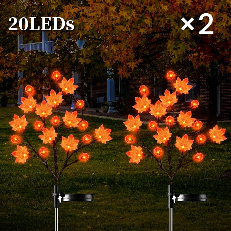 👻Waterproof Halloween Pumpkin Solar Branch Lights