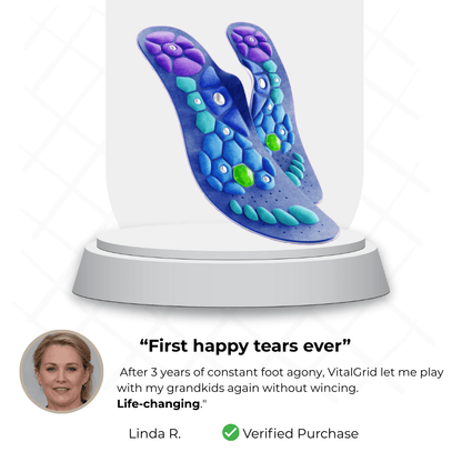 VitalGrid Pro Max: Instant Neuropathy Relief - Walk Without Burning, Tingling or Numbness